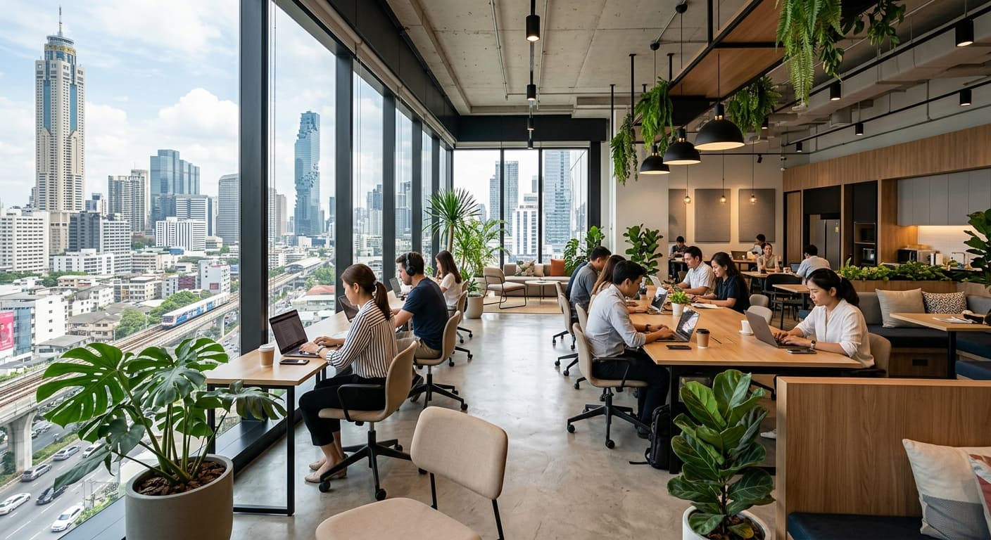 Bright Desk Co-Working Space