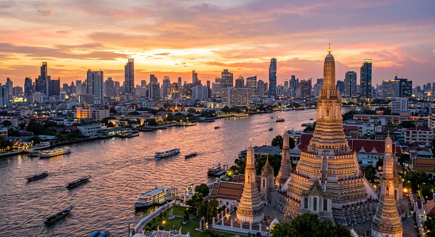 Chao Phraya Sunset Dinner Cruise