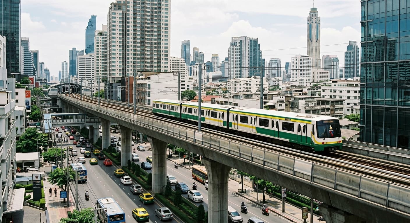 BTS Skytrain extension opens three new stations east of Bang Na