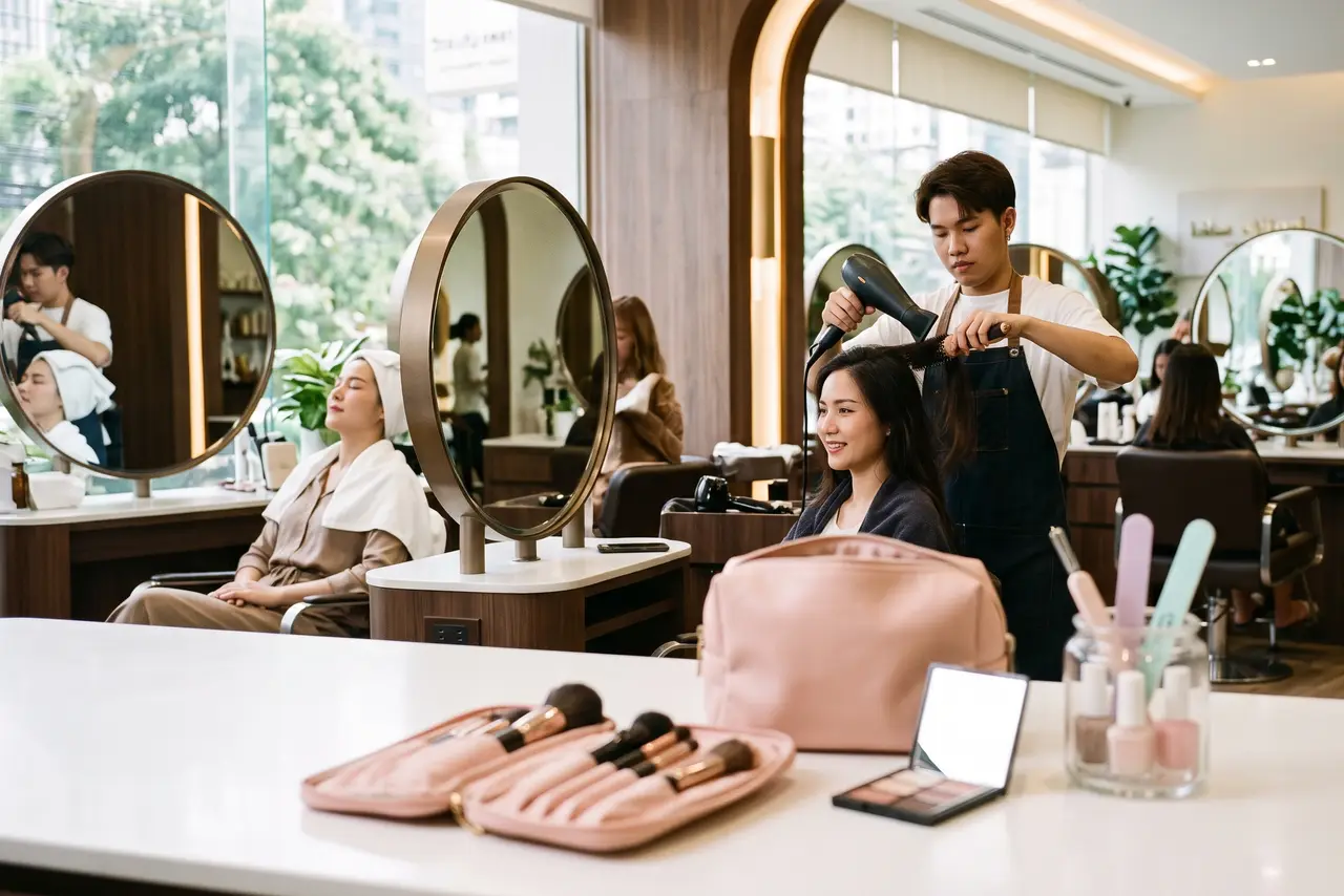 ร้านตัดผม Build hair cut