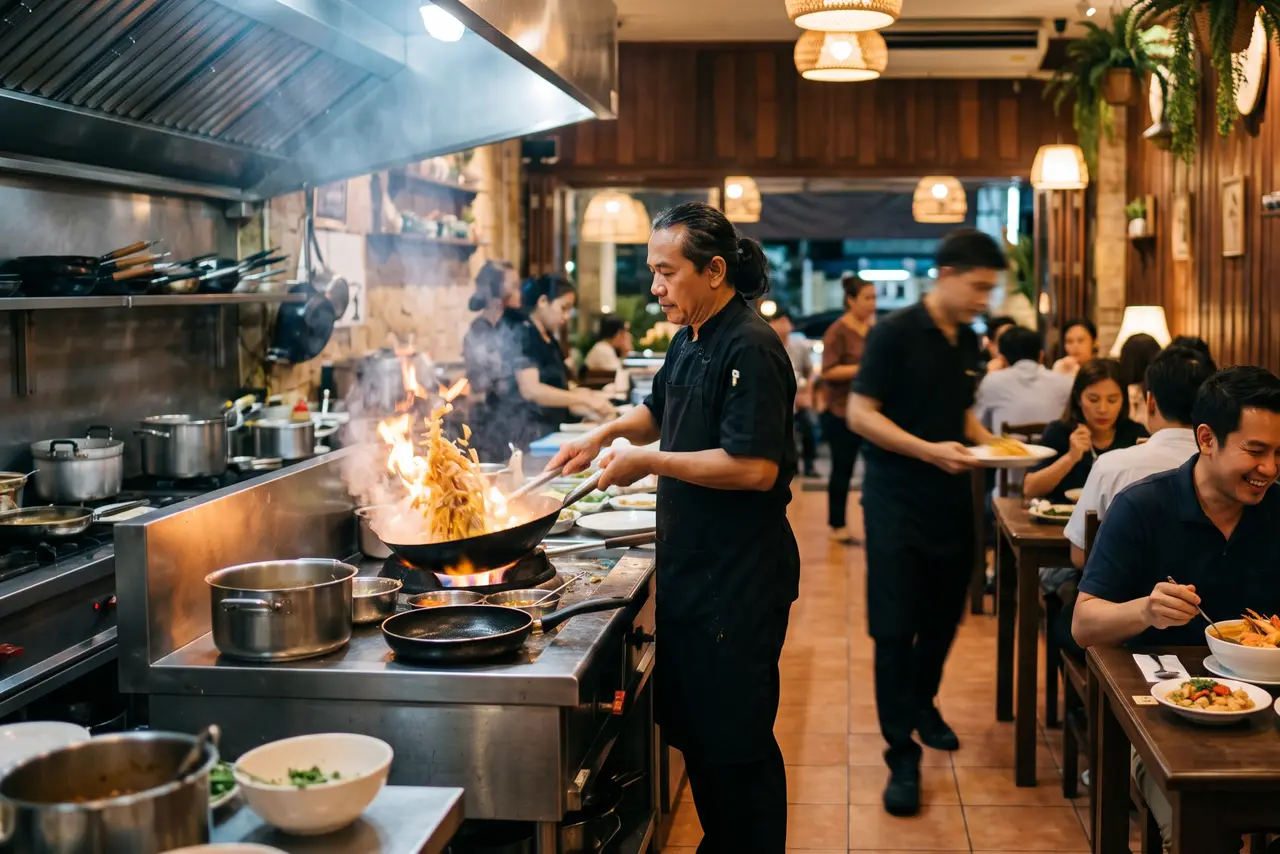 Golden BB Restaurant Bangkok