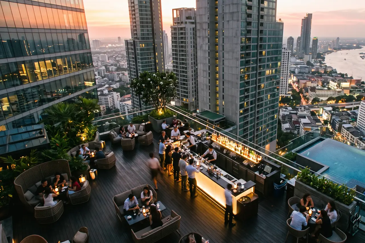 Sato San Rooftop Bar